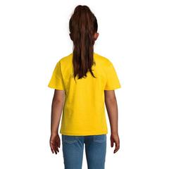 Vue IMPERIAL KIDS T-SHIRT 190 - Imperial kids de couleur jaune| Krokrodeal