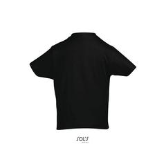 Vue IMPERIAL KIDS T-SHIRT 190 - Imperial kids de couleur noir| Krokrodeal