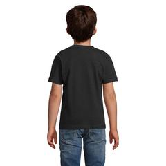 Vue IMPERIAL KIDS T-SHIRT 190 - Imperial kids de couleur noir| Krokrodeal