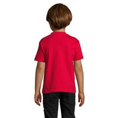 Vue IMPERIAL KIDS T-SHIRT 190 - Imperial kids de couleur rouge| Krokrodeal