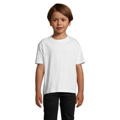 Vue IMPERIAL KIDS T-SHIRT 190 - Imperial kids de couleur blanc| Krokrodeal