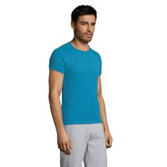 Vue SPORTY MEN T-Shirt - Sporty de couleur bleu| Krokrodeal