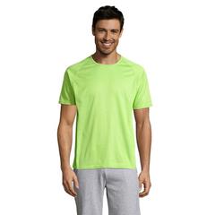 Vue SPORTY MEN T-Shirt - Sporty de couleur vert| Krokrodeal