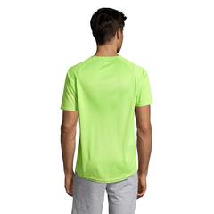 Vue SPORTY MEN T-Shirt - Sporty de couleur vert| Krokrodeal