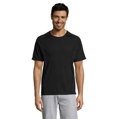 Vue SPORTY MEN T-Shirt - Sporty de couleur noir| Krokrodeal