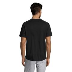 Vue SPORTY MEN T-Shirt - Sporty de couleur noir| Krokrodeal