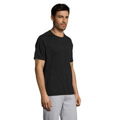 Vue SPORTY MEN T-Shirt - Sporty de couleur noir| Krokrodeal