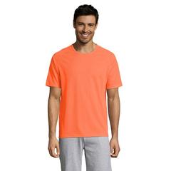 Vue SPORTY MEN T-Shirt - Sporty de couleur orange| Krokrodeal