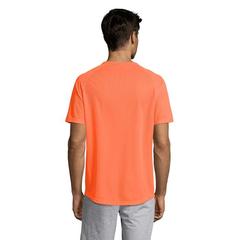 Vue SPORTY MEN T-Shirt - Sporty de couleur orange| Krokrodeal