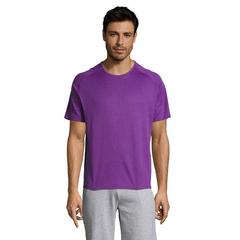 Vue SPORTY MEN T-Shirt - Sporty de couleur violet| Krokrodeal
