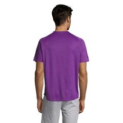 Vue SPORTY MEN T-Shirt - Sporty de couleur violet| Krokrodeal