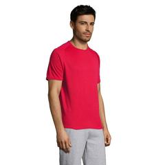 Vue SPORTY MEN T-Shirt - Sporty de couleur rouge| Krokrodeal