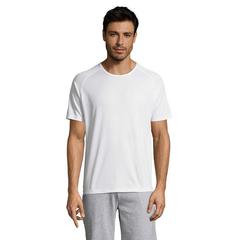 Vue SPORTY MEN T-Shirt - Sporty de couleur blanc| Krokrodeal