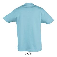 Vue REGENT KIDS T-SHIRT 150g - Regent kids de couleur bleu| Krokrodeal