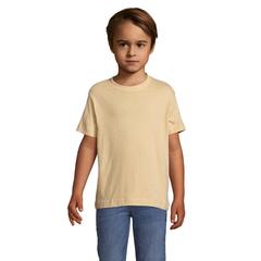 Vue REGENT KIDS T-SHIRT 150g - Regent kids de couleur marron| Krokrodeal