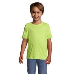Vue REGENT KIDS T-SHIRT 150g - Regent kids de couleur vert| Krokrodeal