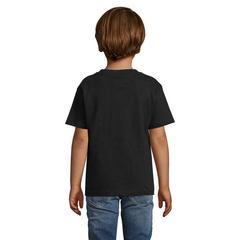 Vue REGENT KIDS T-SHIRT 150g - Regent kids de couleur noir| Krokrodeal