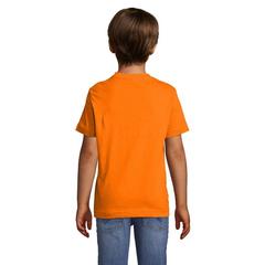 Vue REGENT KIDS T-SHIRT 150g - Regent kids de couleur orange| Krokrodeal