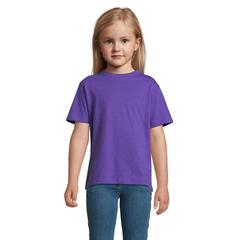 Vue REGENT KIDS T-SHIRT 150g - Regent kids de couleur violet| Krokrodeal