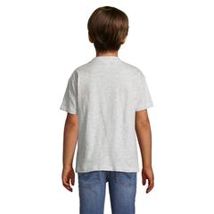 Vue REGENT KIDS T-SHIRT 150g - Regent kids de couleur blanc| Krokrodeal