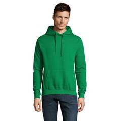 Vue SLAM sweat capuche - Slam de couleur vert| Krokrodeal