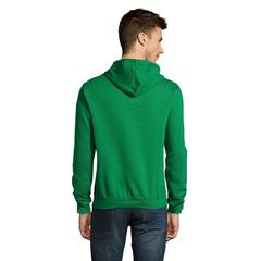 Vue SLAM sweat capuche - Slam de couleur vert| Krokrodeal