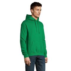 Vue SLAM sweat capuche - Slam de couleur vert| Krokrodeal