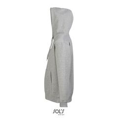 Vue SLAM sweat capuche - Slam de couleur gris| Krokrodeal