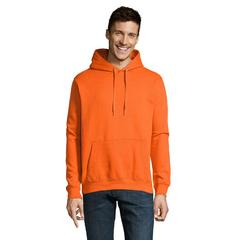 Vue SLAM sweat capuche - Slam de couleur orange| Krokrodeal