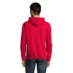 Vue SLAM sweat capuche - Slam de couleur rouge| Krokrodeal