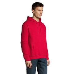 Vue SLAM sweat capuche - Slam de couleur rouge| Krokrodeal