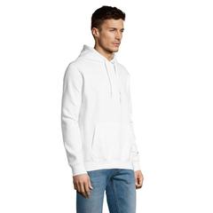Vue SLAM sweat capuche - Slam de couleur blanc| Krokrodeal