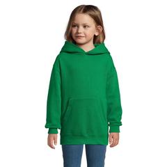 Vue SLAM KIDS Sweat Capuche - Slam kids de couleur vert| Krokrodeal