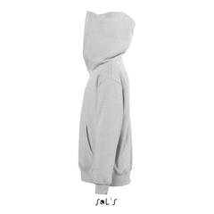 Vue SLAM KIDS Sweat Capuche - Slam kids de couleur gris| Krokrodeal