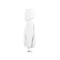 Vue SLAM KIDS Sweat Capuche - Slam kids de couleur blanc| Krokrodeal