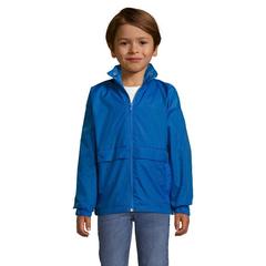 Vue SURF KIDS COUPE-VENT ENFANT - Surf kids de couleur bleu| Krokrodeal