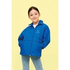 Vue SURF KIDS COUPE-VENT ENFANT - Surf kids de couleur bleu| Krokrodeal