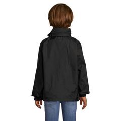 Vue SURF KIDS COUPE-VENT ENFANT - Surf kids de couleur noir| Krokrodeal