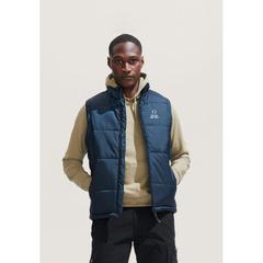 Vue WARM MEN Bodywarmer - Warm de couleur bleu| Krokrodeal