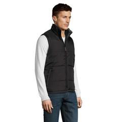 Vue WARM MEN Bodywarmer - Warm de couleur noir| Krokrodeal