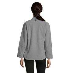 Vue ROXY ZIP SOFTSHELL FEMME - Roxy de couleur gris| Krokrodeal