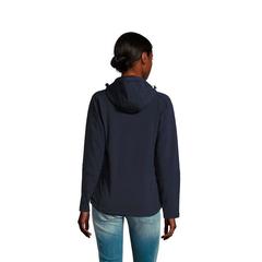 Vue REPLAY WOMEN SOFTSHELL - Replay women de couleur bleu| Krokrodeal