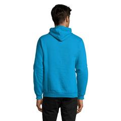 Vue SNAKE Sweat capuche - Snake de couleur bleu| Krokrodeal