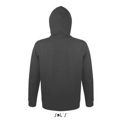 Vue SNAKE Sweat capuche - Snake de couleur gris| Krokrodeal