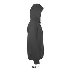 Vue SNAKE Sweat capuche - Snake de couleur gris| Krokrodeal