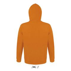 Vue SNAKE Sweat capuche - Snake de couleur orange| Krokrodeal