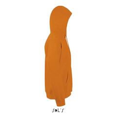 Vue SNAKE Sweat capuche - Snake de couleur orange| Krokrodeal