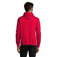 Vue SNAKE Sweat capuche - Snake de couleur rouge| Krokrodeal