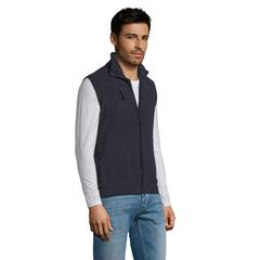 Vue NORWAY GILET POLAIRE UNISEX - Norway de couleur bleu| Krokrodeal