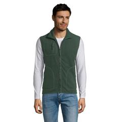 Vue NORWAY GILET POLAIRE UNISEX - Norway de couleur vert| Krokrodeal